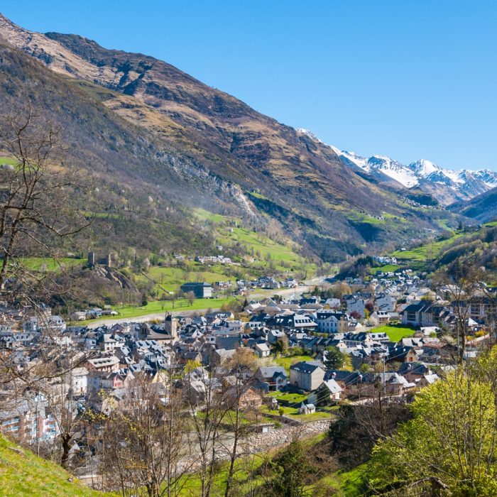 In the valley the village of luz saint sauveur